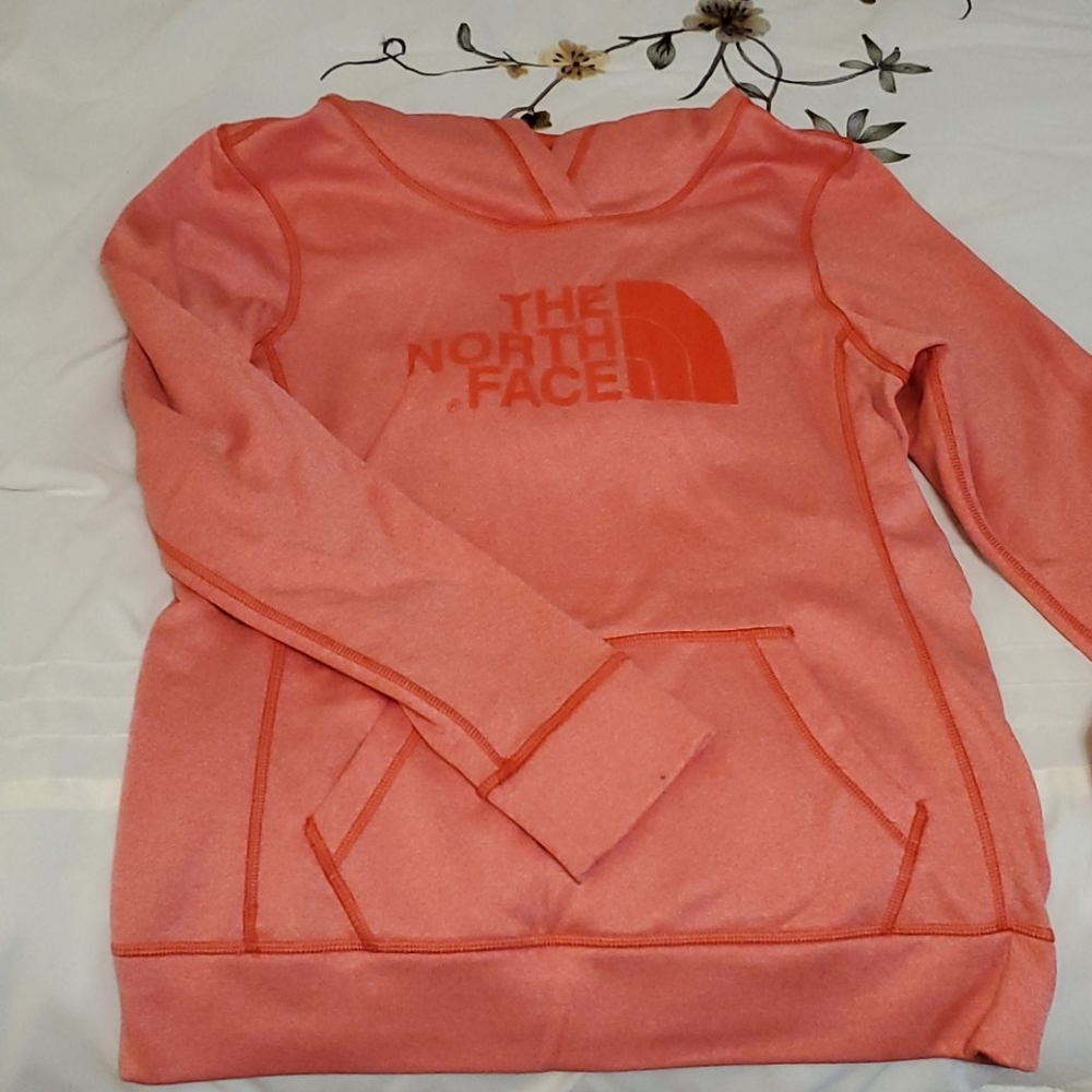 Peach North Face Hoodie